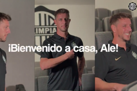 Olimpia oficializa el retorno de Alejandro Silva